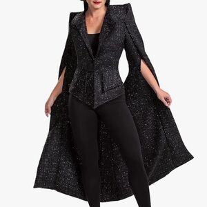 Disney Black Satin Garment (XL 18-20)